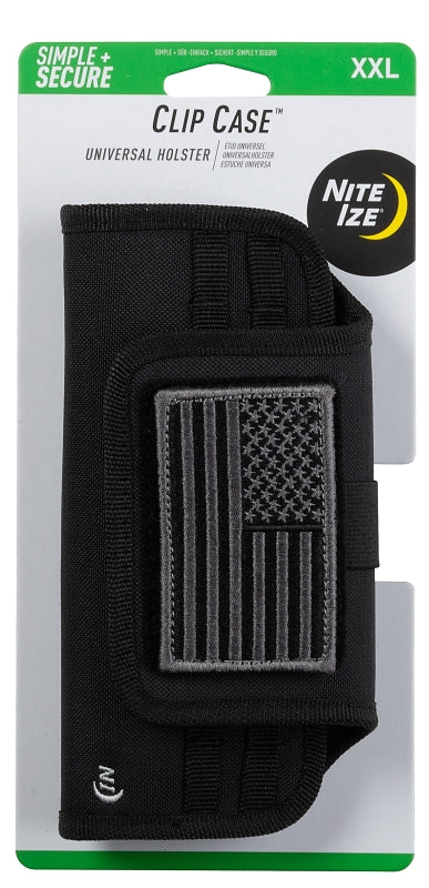 NITE IZE Nite Ize Clip Case CCS2LUS-01-R3 Universal Phone Holster, 2XL, USA Patch