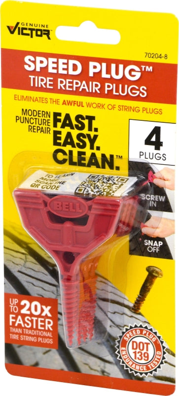 HOPKINS Genuine Victor 60204-8 Repair Kit, Includes: (2) Small and (2) Large Plug and Go Tire Plugs AUTOMOTIVE HOPKINS