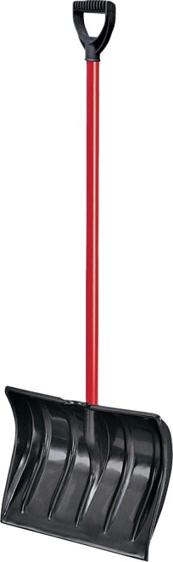 TRUE TEMPER True Temper 1673300 Snow Shovel, 16 in W Blade, 14 in L Blade, Combo Blade, Polyethylene Blade, Steel Handle LAWN & GARDEN TRUE TEMPER