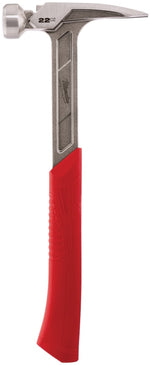 MILWAUKEE Milwaukee 48-22-9023 Hammer, 22 oz Head, Framing, Straight Head, Steel Head, 15 in OAL