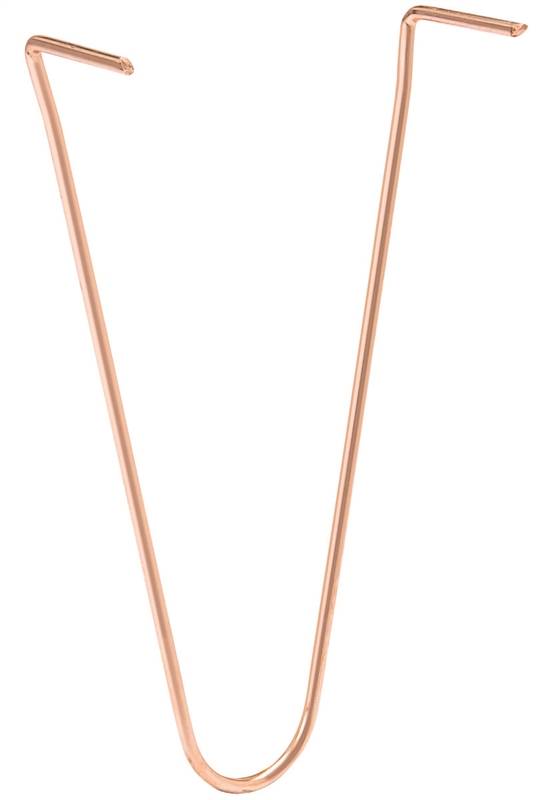 B & K INDUSTRIES B & K C10-100HC Pipe Hook, 1 in Opening, Steel, Copper, 6 in L, 5/PK