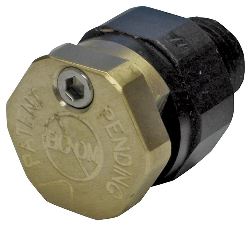 VALLEY INDUSTRIES Valley Industries BN2BP088LSX-CS Boomless Nozzle, Specifications: 3/8 in MPT, 0.088 in Orifice, Polypropylene