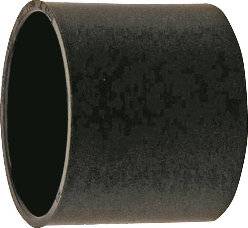 IPEX USA LLC-CANPLAS Canplas 103002BC Pipe Coupling, 2 in, Hub, ABS, Black, SCH 40 Schedule