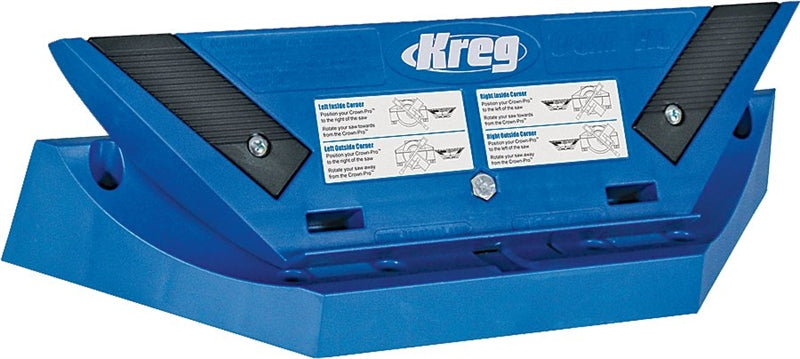 KREG Kreg KMA2800 Crown Molding Tool, Plastic, For: Crown Molding up to 5-1/2 in W with 12 in Saw