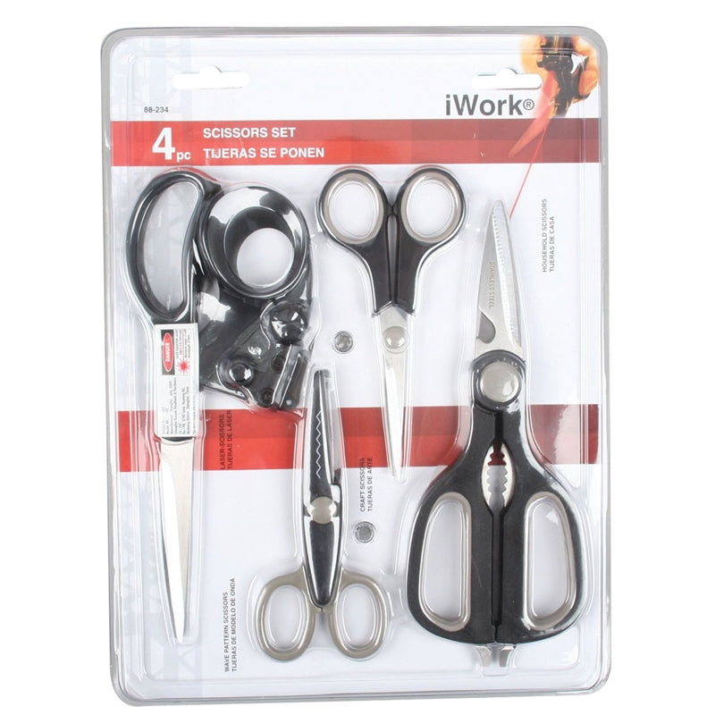 OLYMPIA TOOLS Olympia Tools 88-234 Scissor Set, Stainless Steel Blade ELECTRICAL OLYMPIA TOOLS