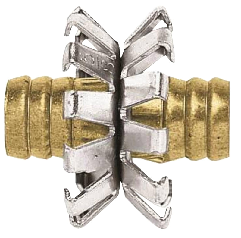 GILMOUR MFG Gilmour 805854-1001 Heavy-Duty Clinch Hose Mender, 5/8 in, Brass
