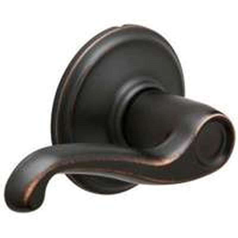 SCHLAGE LOCK Schlage F Series F170V FLA 716 LH Left Hand Dummy Lever, Aged Bronze, Mechanical Lock, Metal, Residential, Left Hand