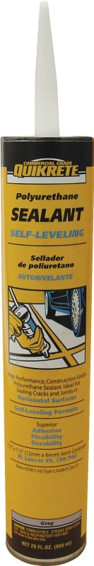QUIKRETE Quikrete 18660-30 Sealant, Gray, 29 oz Caulking Tube PAINT QUIKRETE
