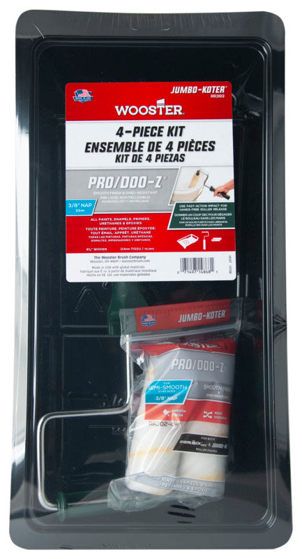 WOOSTER BRUSH Wooster RR393-4.5 Cover and Tray Kit, Plastic