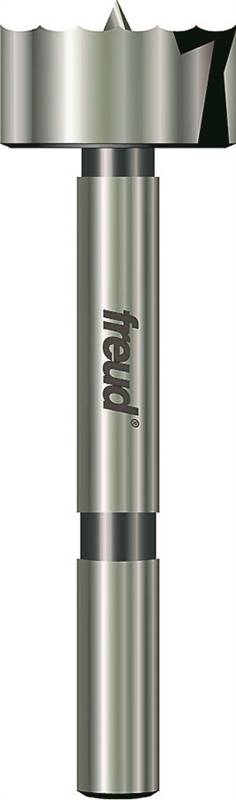 FREUD Freud Precision Shear PB-008 Forstner Bit, 1-1/8 in Dia, 3-1/2 in OAL, 3/8 in Dia Shank TOOLS FREUD