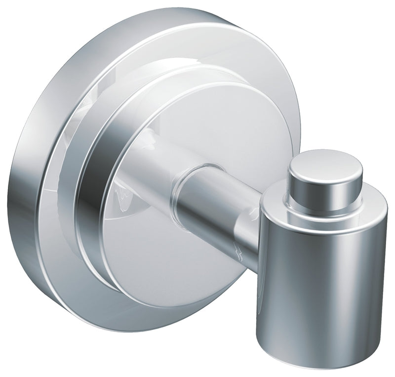 MOEN Moen DN0703CH Robe Hook, 30 lb, 1-Hook, Zinc, Chrome, Wall Mounting HARDWARE & FARM SUPPLIES MOEN