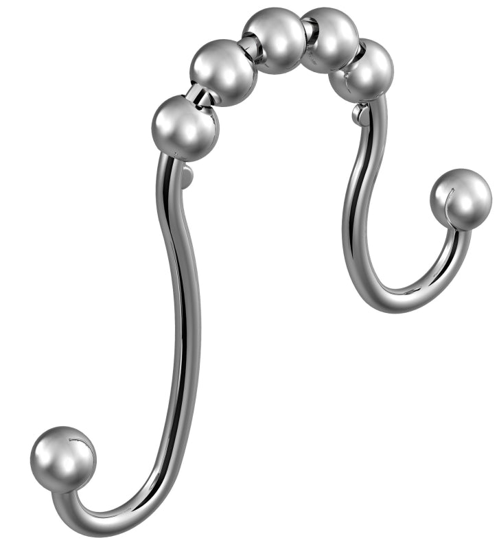 MOEN Moen SR2201CH Shower Curtain Ring, Steel, Chrome