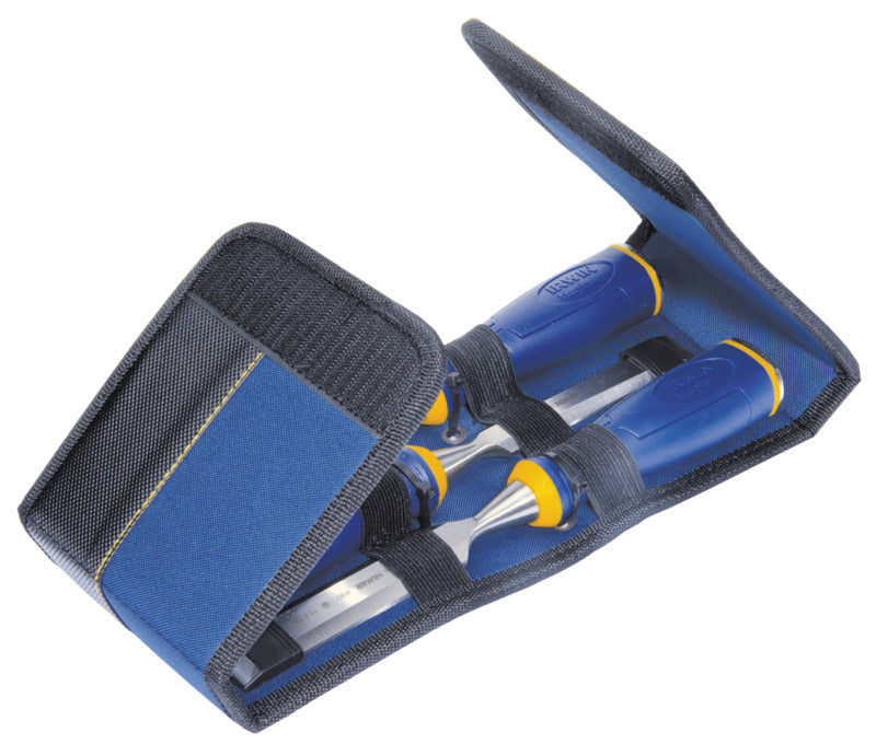 IRWIN Irwin Marples Series 1768781 Construction Chisel Wallet, Steel Blade, Ergonomic Handle