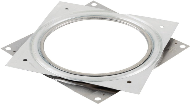 SHEPHERD Shepherd Hardware 9548 Series Lazy Susan Turntable, 6 in Dia, Square, 500 lb, Metal Shelf, Zinc HARDWARE & FARM SUPPLIES SHEPHERD