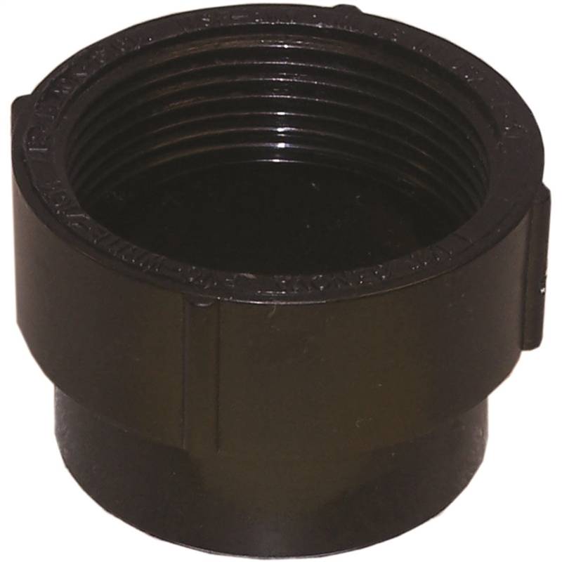 IPEX USA LLC-CANPLAS Canplas 103701SBC Cleanout Body, 1-1/2 in, Spigot x FIP, ABS LAWN & GARDEN IPEX USA LLC-CANPLAS