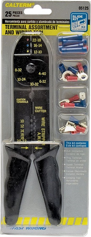 CALTERM Calterm 05125 Terminal Kit, 12 AWG Wire