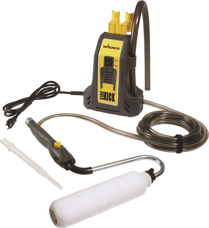 WAGNER Wagner SideKick 0530010 Powered Roller, 3/8 in Nap, Quick-Release Handle