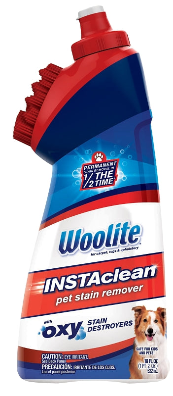 BISSELL Bissell Woolite INSTAclean 1740 Pet Stain Remover with Brush Head, Liquid, Fresh, 18 fl-oz