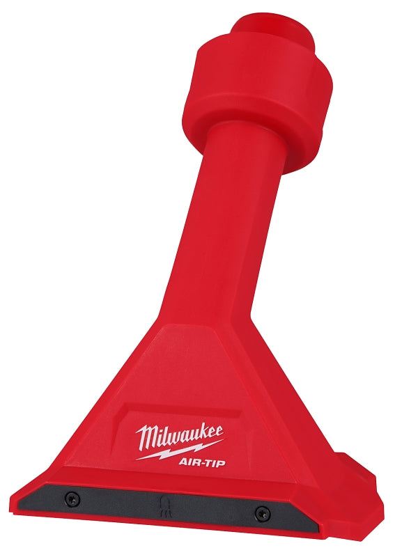 MILWAUKEE Milwaukee AIR-TIP Series 49-90-2032 Magnetic Utility Nozzle, Plastic, Black/Red