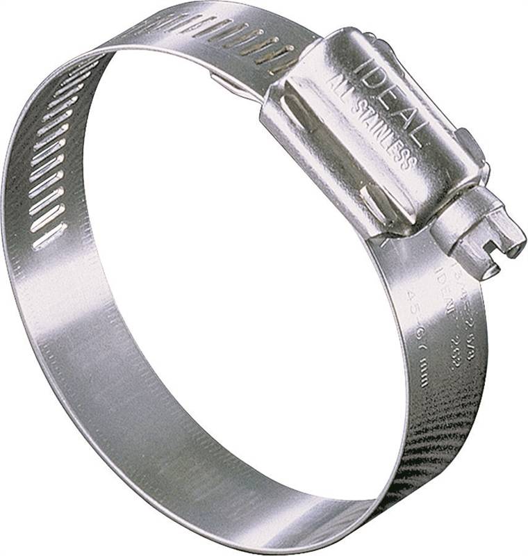 IDEAL-TRIDON Ideal-Tridon Hy-Gear 68-0 Series 6848053 Interlocked Worm Gear Hose Clamp, #48, 1-1/2 to 3-1/2 in, Stainless Steel PLUMBING, HEATING & VENTILATION IDEAL-TRIDON