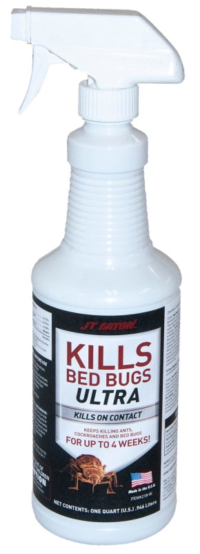 J.T. EATON J.T. Eaton 218-W Bed Bug Killer, Liquid, Spray Application, Attic, Basement, Bedroom, Garage, Indoors, Laundry Room LAWN & GARDEN J.T. EATON