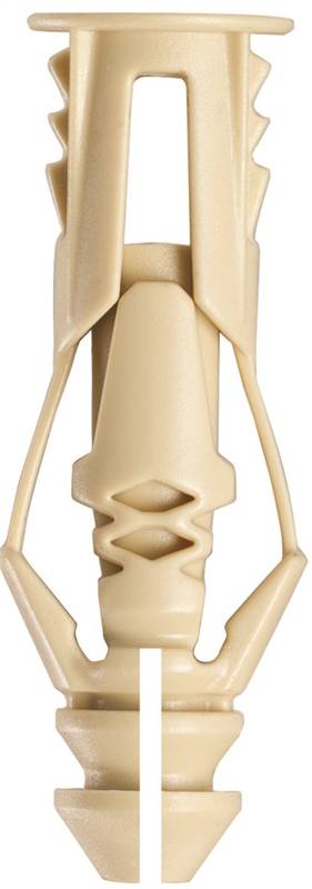 COBRA ANCHORS Cobra Anchors 170R Wall Anchor, Polyethylene, Chrome, 29 lb, 20/PK HARDWARE & FARM SUPPLIES COBRA ANCHORS