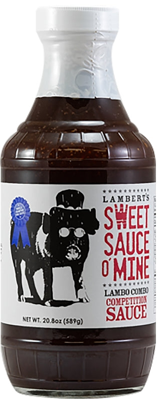 LAMBERT'S Lambert's Sweet Swine O' Mine SS02013 Lambo Combo Sweet Sauce, 20.8 oz Bottle