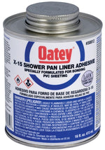 OATEY Oatey X-15 30812 Bonding Adhesive, 16 oz Can, Liquid, Green PLUMBING, HEATING & VENTILATION OATEY