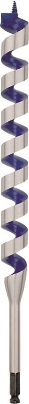 IRWIN Irwin 4935574 Auger Drill Bit, 1-3/8 in Dia, 17 in OAL, Hollow Center Flute, 7/16 in Dia Shank, Hex Shank TOOLS IRWIN