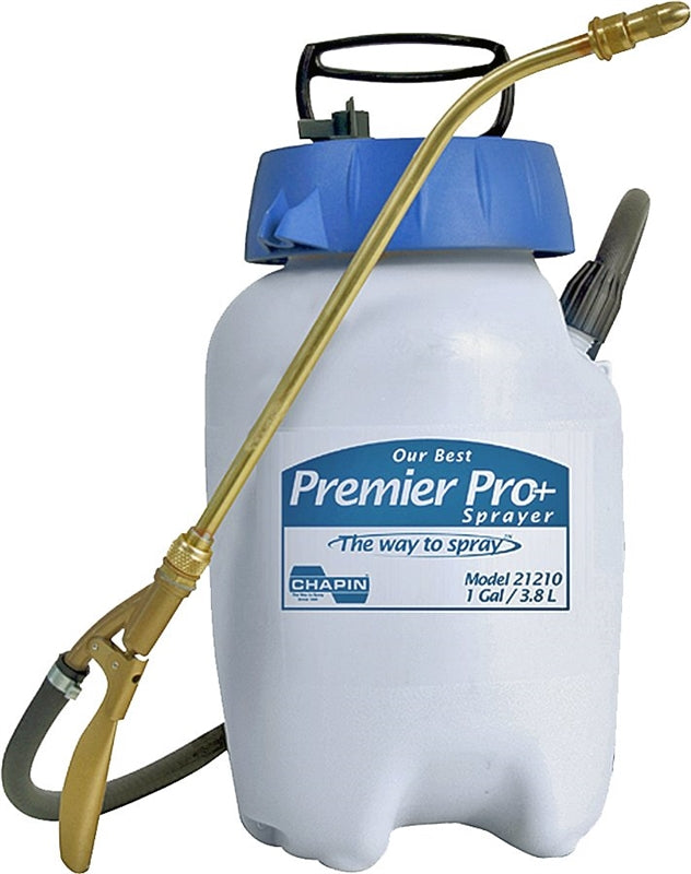 CHAPIN Chapin 21210XP Handheld Sprayer, 1 gal Tank, Poly Tank, 42 in L Hose, White