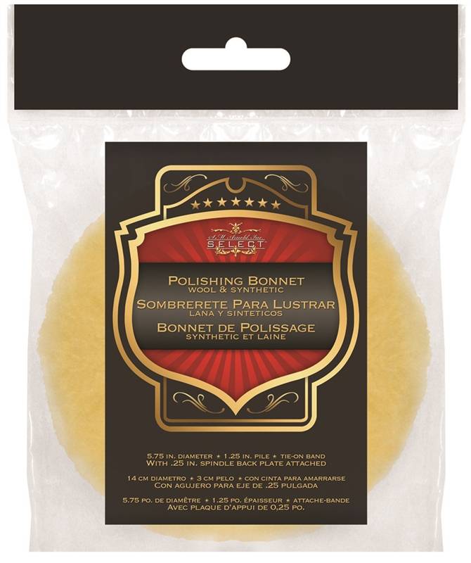 SM ARNOLD SM Arnold BS575BP Polishing Bonnet, 5-3/4 in Dia