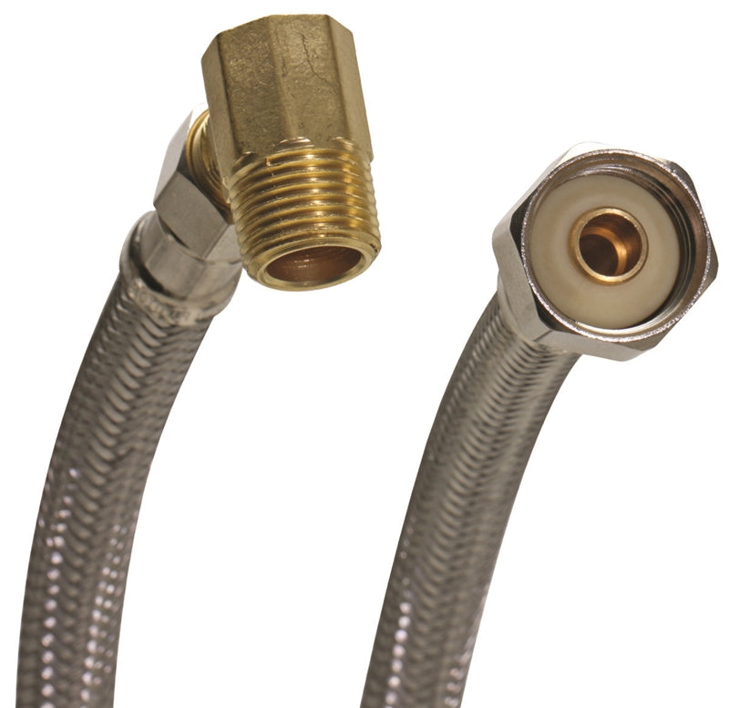 FLUIDMASTER Fluidmaster 1W72CU Universal Dishwasher Connector, 3/8 in, Compression, Polymer/Stainless Steel PLUMBING, HEATING & VENTILATION FLUIDMASTER