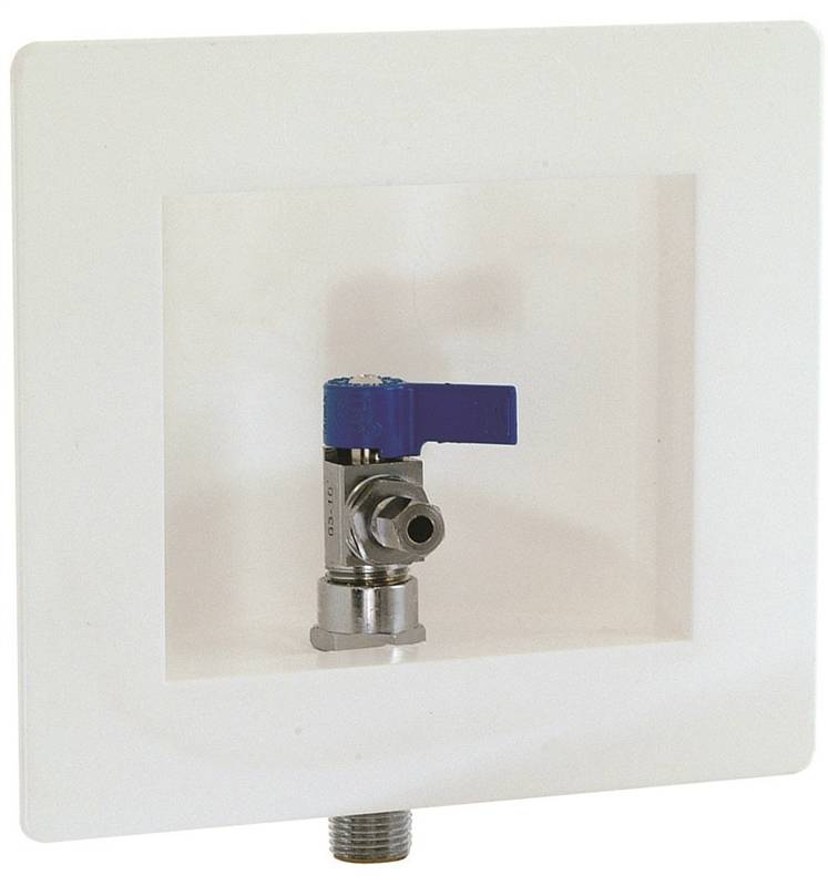 CASH ACME Eastman 60234/39165 Ice Maker Outlet Box, Brass/Polystyrene PLUMBING, HEATING & VENTILATION CASH ACME