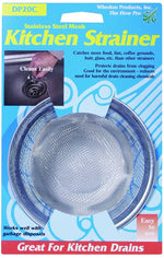 WHEDON PRODUCTS Whedon DP20C Mesh Kitchen Strainer, 4-1/2 in Dia, Stainless Steel, Chrome PLUMBING, HEATING & VENTILATION WHEDON PRODUCTS