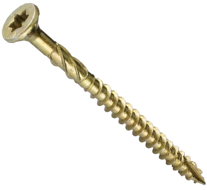 GRK FASTENERS GRK Fasteners R4 103141 Screw, #10 Thread, 4 in L, W-Cut Thread, Countersunk, Flat Head, Star Drive, Steel, Climatek HARDWARE & FARM SUPPLIES GRK FASTENERS