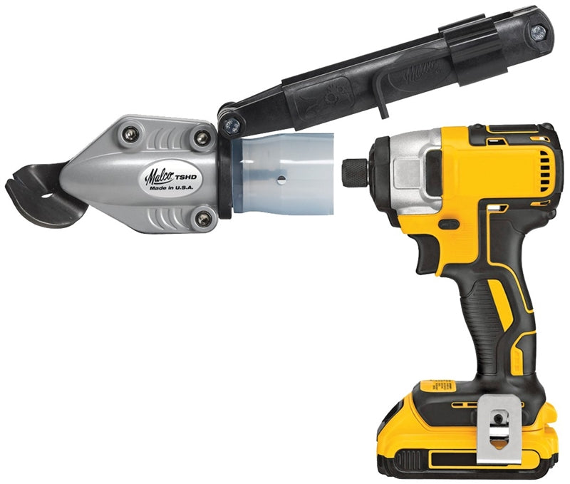 MALCO PRODUCTS Malco TSHD Metal Cutting Attachment Shear, Heavy-Duty, Steel, Galvanized