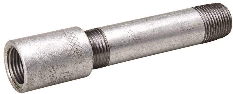 B & K INDUSTRIES B & K 563-540HN Pipe Nipple, 1/2 in, Threaded, Steel, 150 psi Pressure, 4 in L PLUMBING, HEATING & VENTILATION B & K INDUSTRIES