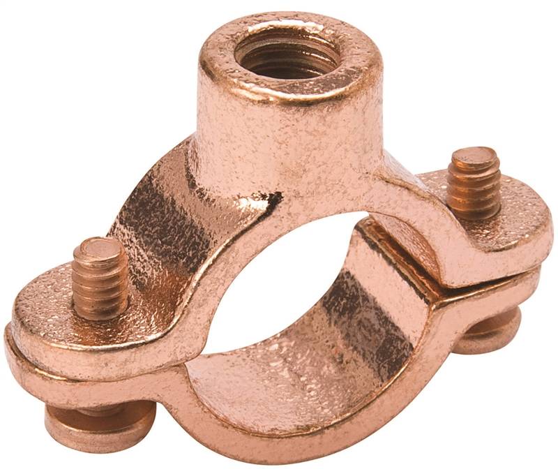 B & K INDUSTRIES B & K C72-050HC Split Ring Hanger, 1/2 in Opening, Iron, Copper PLUMBING, HEATING & VENTILATION B & K INDUSTRIES