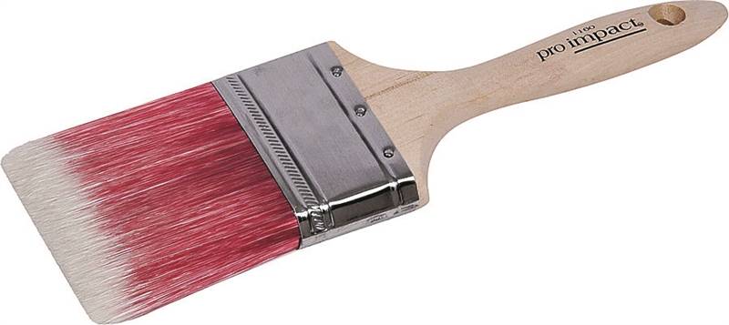 LINZER Linzer WC 1160-1.5 Paint Brush, 1-1/2 in W, 2-1/4 in L Bristle, Polyester Bristle, Beaver Tail Handle