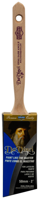 LINZER Linzer 1155120-0200 Paint Brush, Angle Sash Brush, 2 in L Bristle