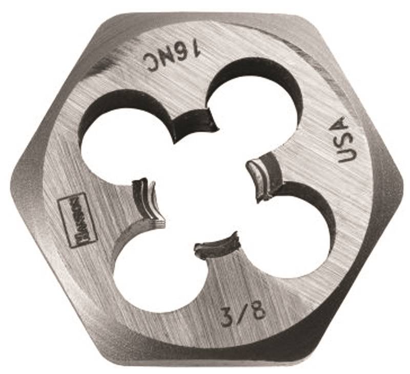IRWIN Irwin Hanson 9436 Machine Screw Die, 3/8-24 Thread, UNF Thread, Right Hand Thread, HCS TOOLS IRWIN
