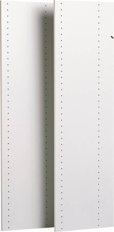 STOW Easy Track RV1447 Closet Panel, 48 in L, 5/8 in W, Particleboard, White HARDWARE & FARM SUPPLIES STOW