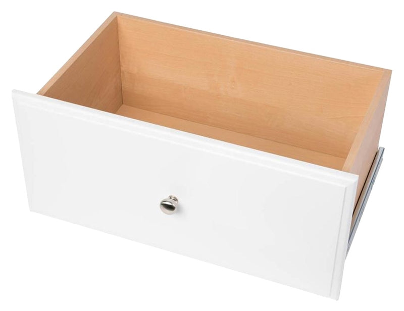 STOW Easy Track RD12 Series Drawer, 24 in W, 12 in H, 14 in D, Wood, White HARDWARE & FARM SUPPLIES STOW