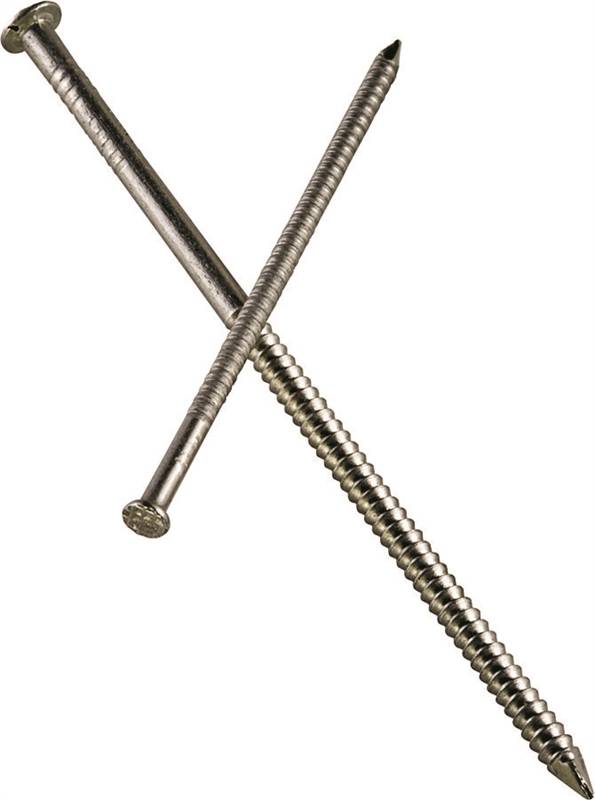 SIMPSON STRONG-TIE Simpson Strong-Tie T5SND5 Siding Nail, 5d, 1-3/4 in L, 316 Stainless Steel, Full Round Head, Annular Ring Shank, 5 lb