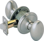 SCHLAGE LOCK Schlage Siena Series F10V SIE619 Passage Knob, Metal, Satin Nickel, 2-3/8, 2-3/4 in Backset, 1.63 x 2.25 in Strike HARDWARE & FARM SUPPLIES SCHLAGE LOCK