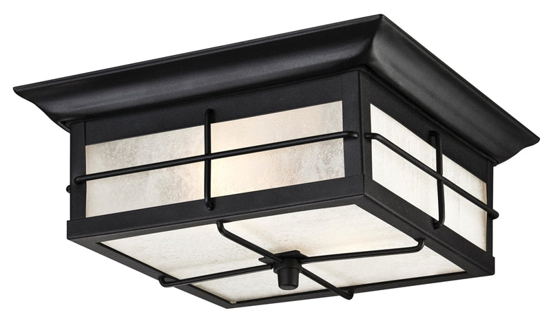 WESTINGHOUSE Westinghouse Orwell Series 62048 Outdoor Fixture, 2-Lamp, Steel Fixture, Textured Fixture, Black ELECTRICAL WESTINGHOUSE