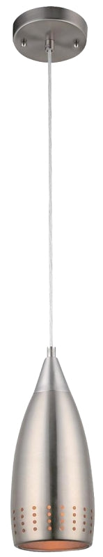 WESTINGHOUSE Westinghouse 6101300 Adjustable Mini Pendant, 1-Lamp, Brushed Nickel Fixture ELECTRICAL WESTINGHOUSE