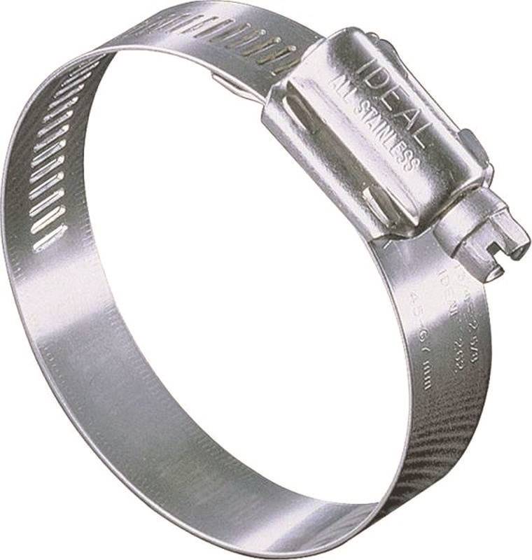 IDEAL-TRIDON Ideal-Tridon Hy-Gear 68-0 Series 6872053 Interlocked Worm Gear Hose Clamp, #72, 3 to 5 in, Stainless Steel PLUMBING, HEATING & VENTILATION IDEAL-TRIDON