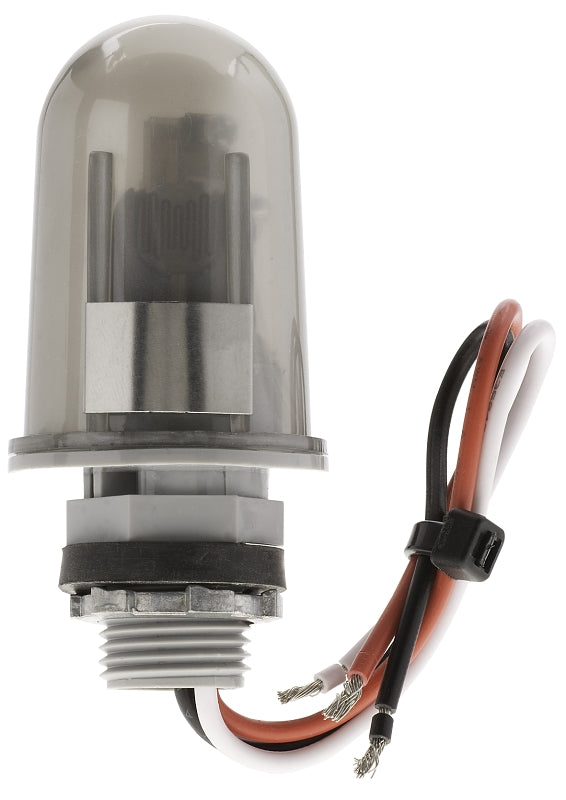 TORK Tork 2000 Photo Control, 120 VAC, 1 W, LED Lamp, Gray