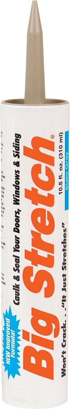 SASHCO Sashco 10026 Caulk, Slate Gray,-30 to 250 deg F, 10.5 oz, Cartridge PAINT SASHCO